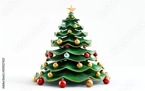 Festive Christmas Tree Decoration