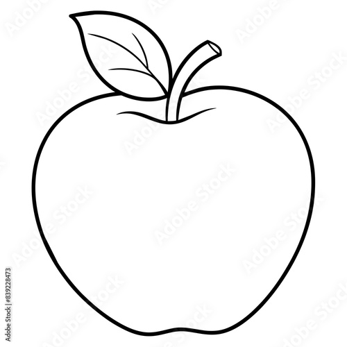 illustration of an apple