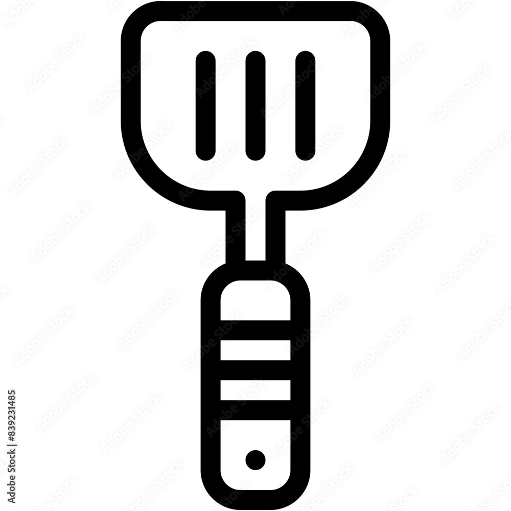 Vector Icon Spatula, Food and Restaurant, Baker, Bakery, Cooking Vector Icon Spatula, Food and Restaurant, Baker, Bakery, Cooking