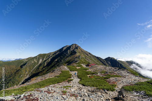 北岳山荘と北岳