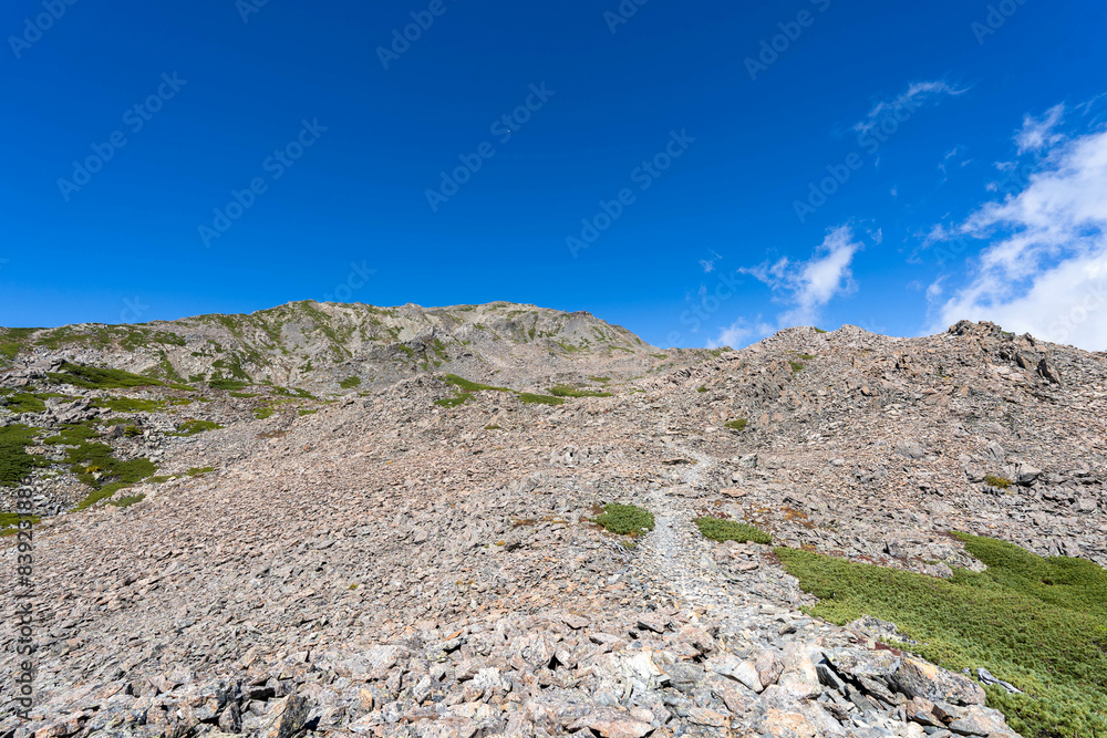 間ノ岳南壁 間ノ岳南壁