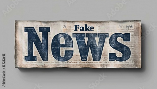 Fake News disinformation photo