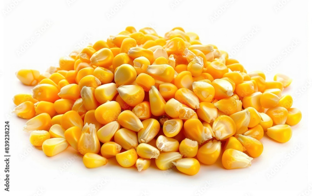 Heap of Fresh Yellow Corn Kernels Heap of Fresh Yellow Corn Kernels