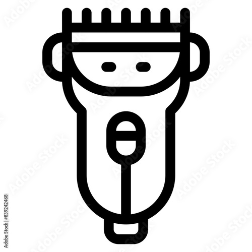 Vector Icon Razor, Electric Razor, Electric Shaver, Shaving Razor, Beauty