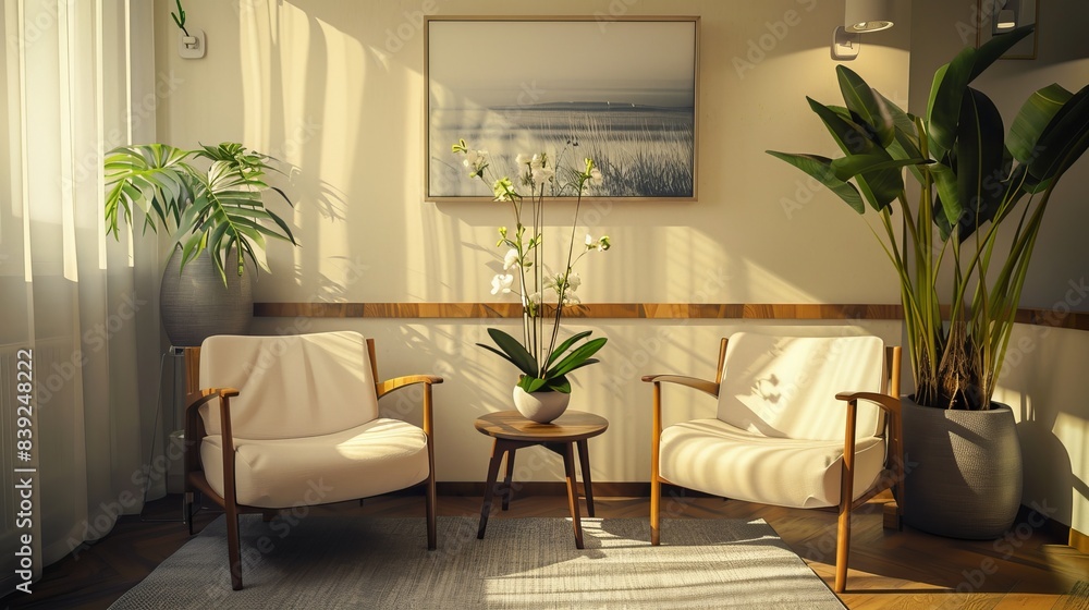 A room for a psychologist's clinic A room for a psychologist's clinic
