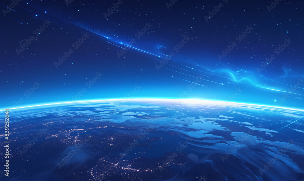 Fototapeta premium Earth Sky