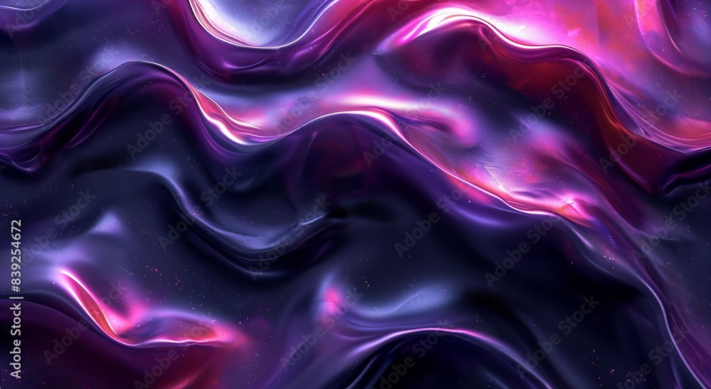 Obraz premium abstract wavy liquid background , Ai generated image