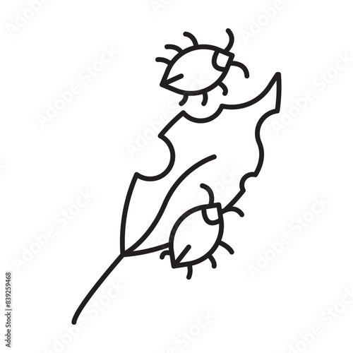 Pest Plant Symbol Emphasizing Control and Management of Invasive Plants