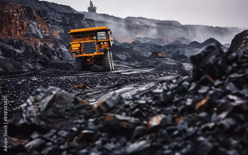 Outdoor photo of industry, equipment, mine, coal, mineral, machinery, industrial, factory, work, construction, machine, miner, rock, excavator, heavy which is very impressive Outdoor photo of industry, equipment, mine, coal, mineral, machinery, industrial, factory, work, construction, machine, miner, rock, excavator, heavy which is very impressive