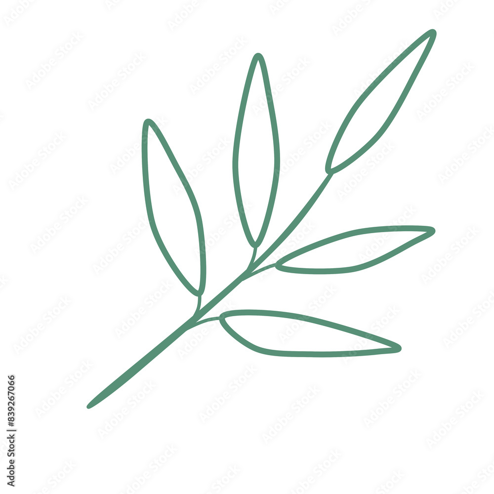Doodle branch leaf aesthetic line leaves shape decoration vintage hand drawn that can be used for sticker, book, scrapbook, icon, decorative, e.t.c with aesthetic green pastel color Doodle branch leaf aesthetic line leaves shape decoration vintage hand drawn that can be used for sticker, book, scrapbook, icon, decorative, e.t.c with aesthetic green pastel color