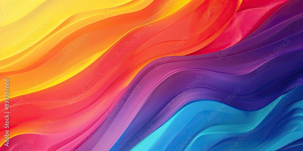 Dreamy Multicolor Fluid Design Dreamy Multicolor Fluid Design