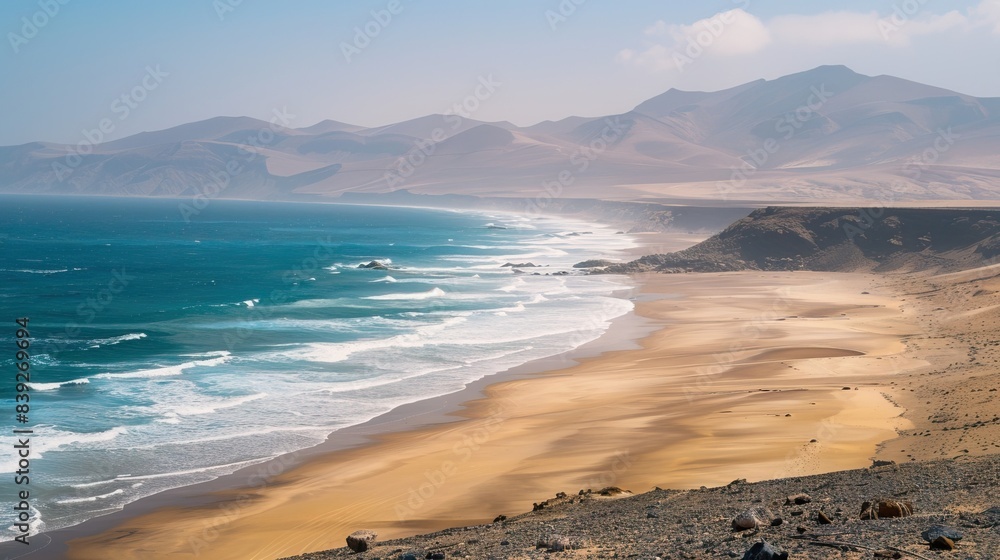 Landscape of Legzira beach on the Atlantic coast in Sidi Ifni, near Agadir. Atlantic coast of Morocco and Legzira beach Landscape of Legzira beach on the Atlantic coast in Sidi Ifni, near Agadir. Atlantic coast of Morocco and Legzira beach