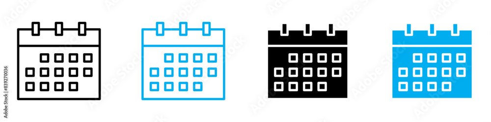 Table Calendar Icon Showcasing Organizational and Planning Tools Table Calendar Icon Showcasing Organizational and Planning Tools