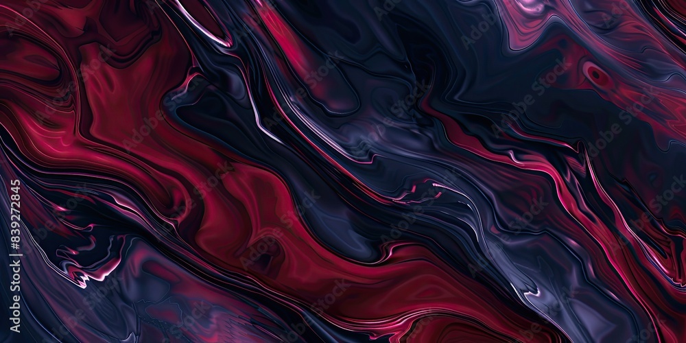 Mysterious Red and Black Swirls Mysterious Red and Black Swirls