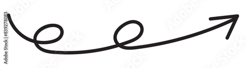 Black arrow icon for website design, logo, app, work. The black arrow indicated the direction symbol. curved arrow sign. 3D style.