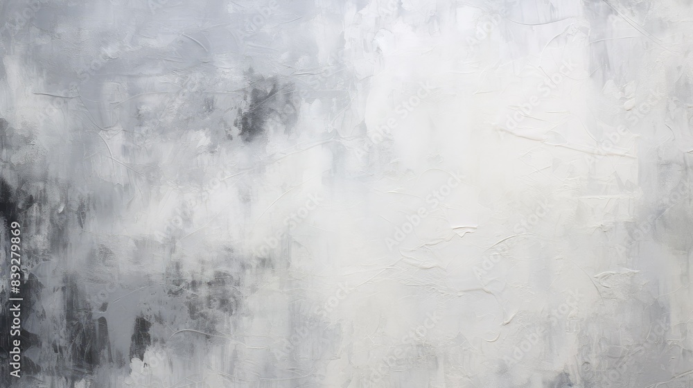 Abstract gray and white texture background of oil painting Abstract gray and white texture background of oil painting