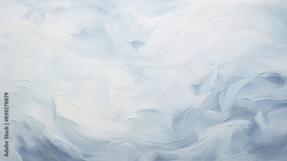 Abstract gray and white texture background of oil painting Abstract gray and white texture background of oil painting