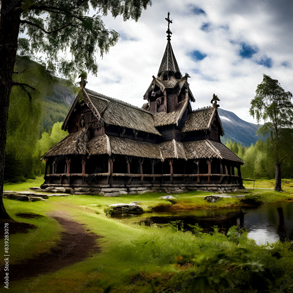 A Medieval Norwegian stave Churches A Medieval Norwegian stave Churches