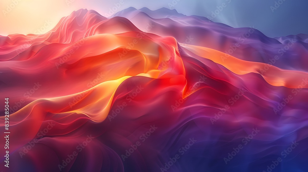 Vibrant cover design featuring a gradient background seamlessly blended with a luminous noise texture, adding depth and dimension to the composition, Generative AI Vibrant cover design featuring a gradient background seamlessly blended with a luminous noise texture, adding depth and dimension to the composition, Generative AI