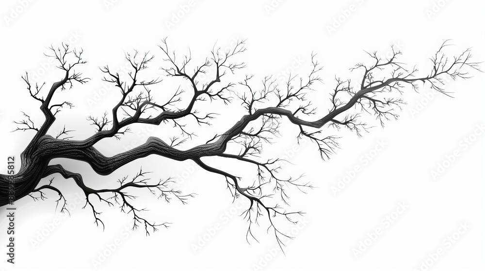 Fototapeta premium Reaching out with empty branches