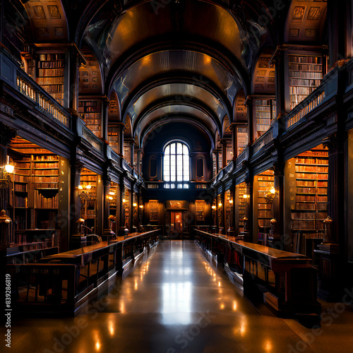 The Library of Trinity Dublin © Ansar