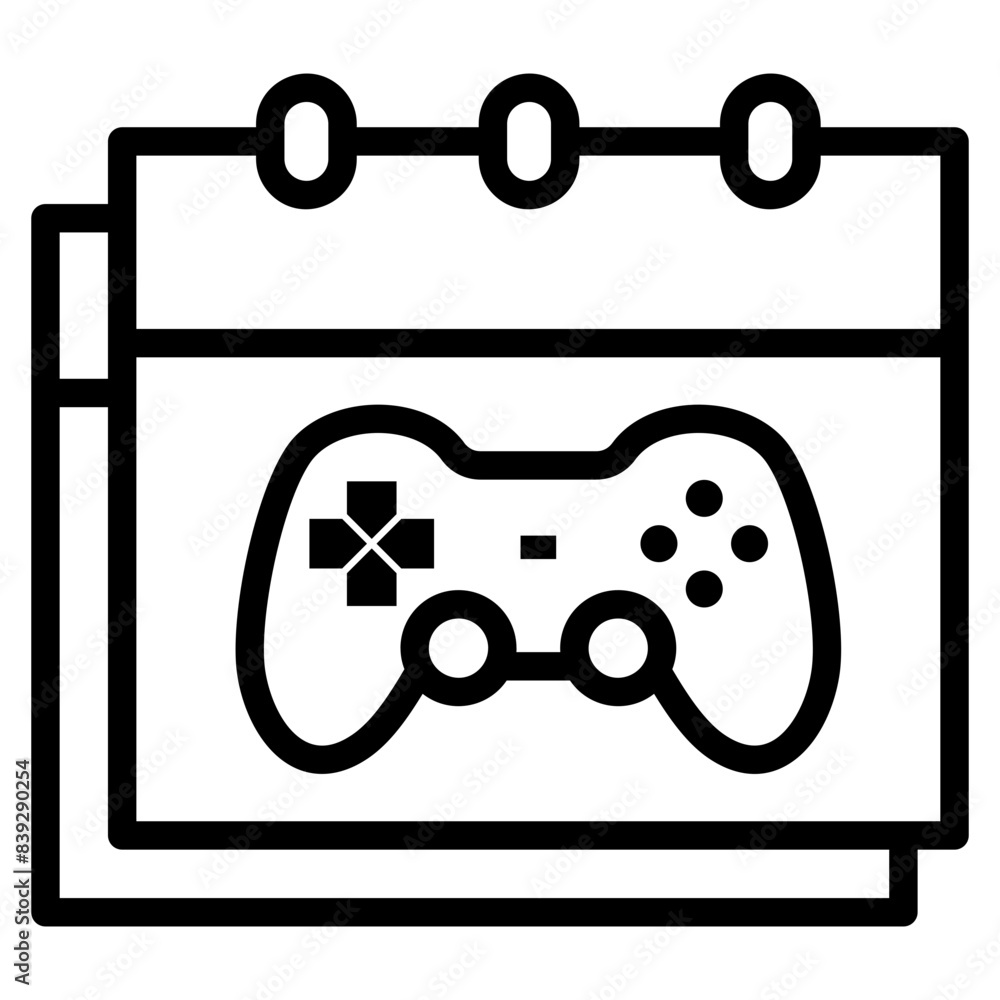 Gaming Event Icon For Design Element Gaming Event Icon For Design Element
