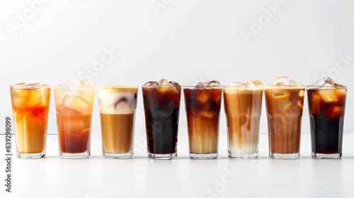 The Assortment of Iced Drinks photo