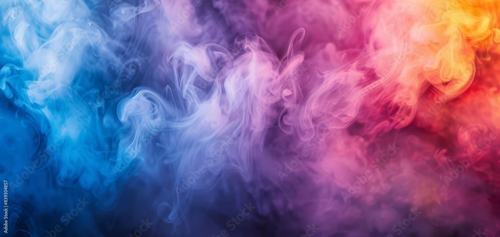 The battalion of colors swirls in a mysterious haze The battalion of colors swirls in a mysterious haze