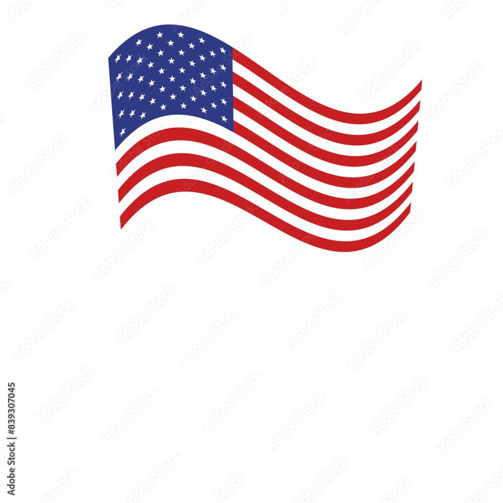 American Flag 4th July
