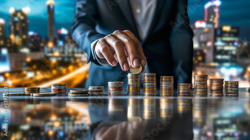 Concept of business prosperity and asset management, Real estate investment marketing analysis 