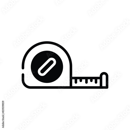 Measuring Tape icon isolate whitebackground vector illustration