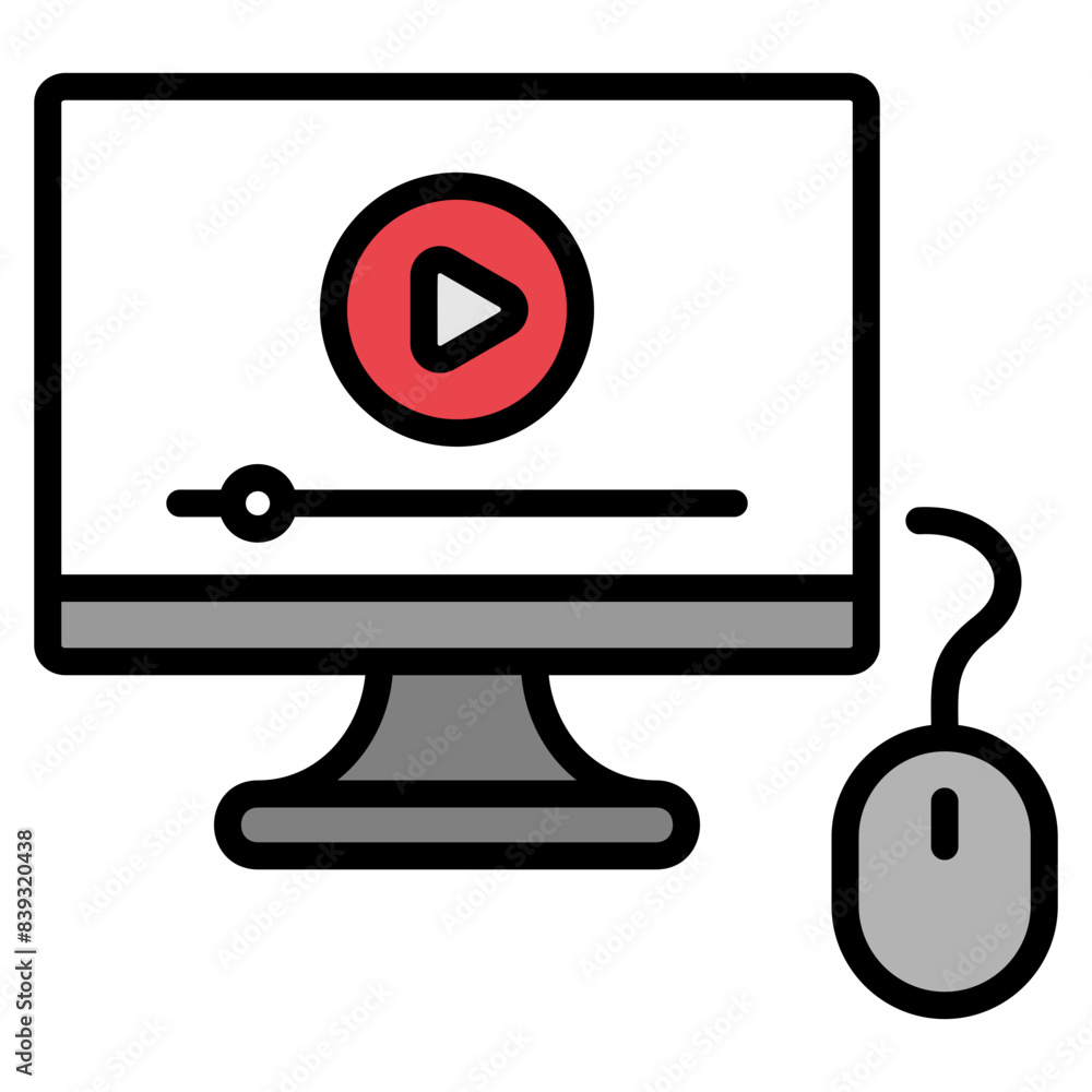 Interactive Lecture Icon Element For Design Interactive Lecture Icon Element For Design