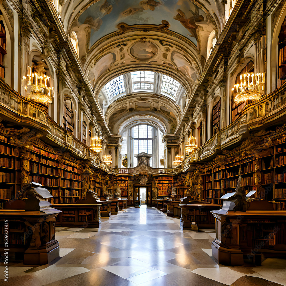 The national library of Austria Vienna The national library of Austria Vienna