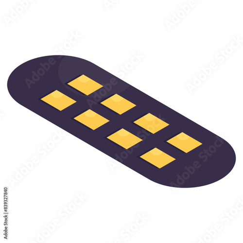 Modern design icon of remote