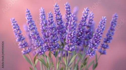 Close-up of lavender flowers in bloom