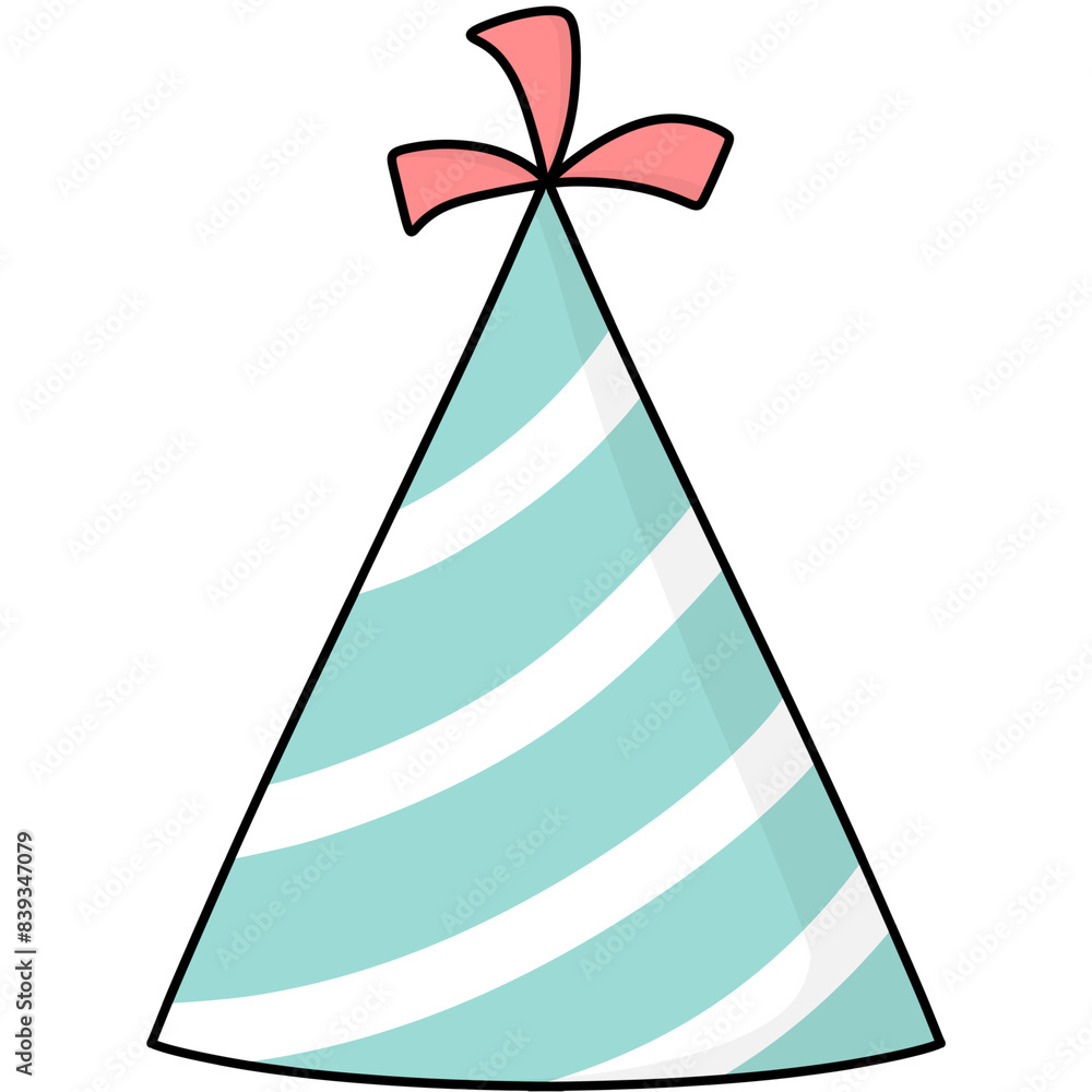 Party hat illustration Party hat illustration
