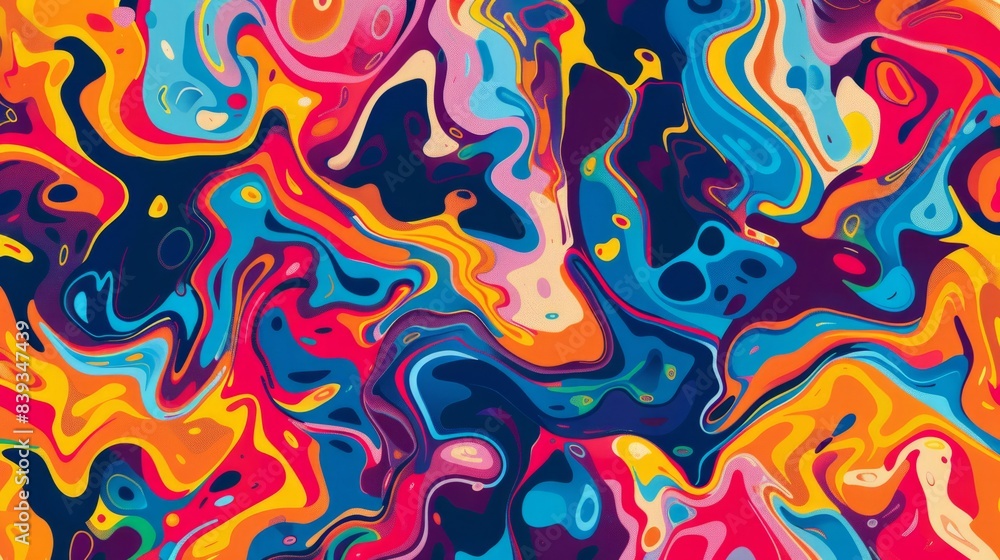 Colorful abstract background generative ai Colorful abstract background generative ai