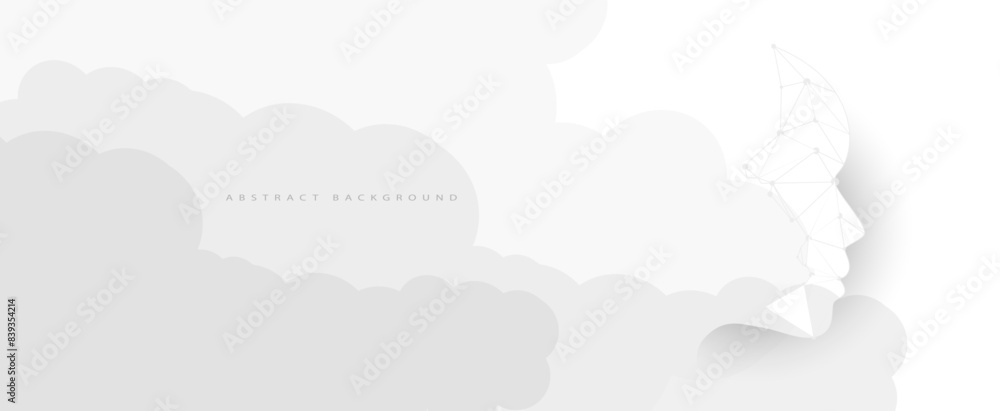 Abstract Artificial intelligence. Cloud computing. Machine learning. Technology web background. Virtual concept futuristic background. Vector art. Abstract Artificial intelligence. Cloud computing. Machine learning. Technology web background. Virtual concept futuristic background. Vector art.