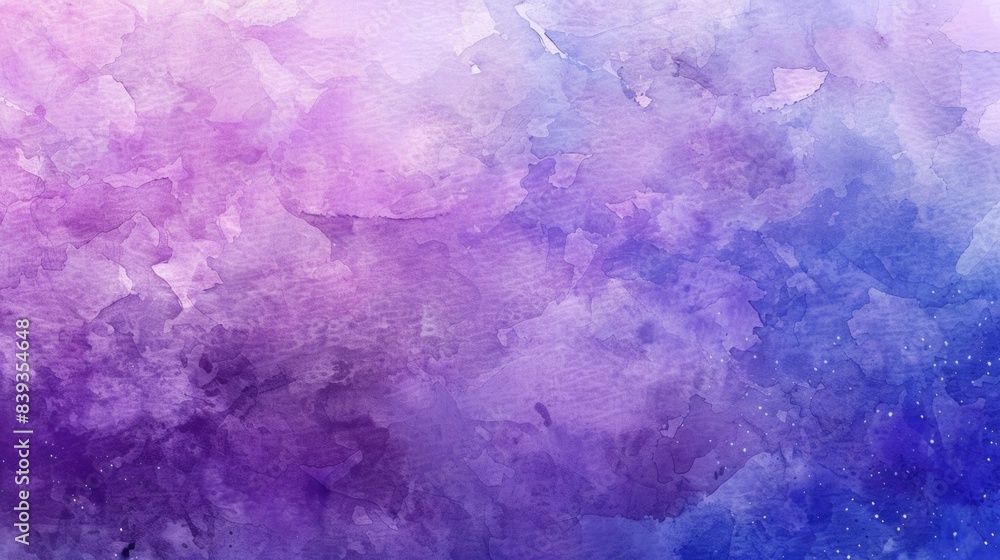 Obraz premium Lilac, violet, purple abstract watercolor background texture. generative ai