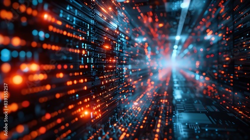 Wallpaper Mural Machine learning model being developed, detailed coding and data visualization, focused and high-tech atmosphere Torontodigital.ca