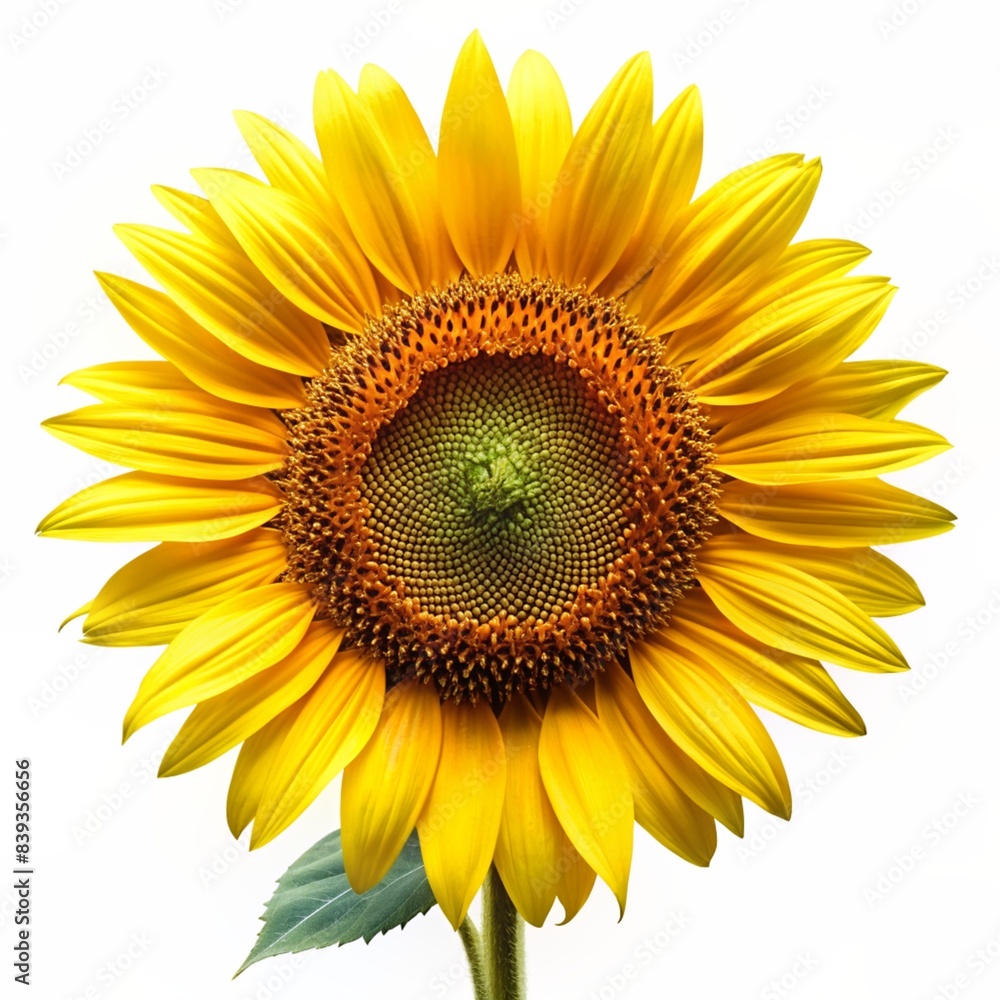 sunflowers, isolated on white sunflowers, isolated on white