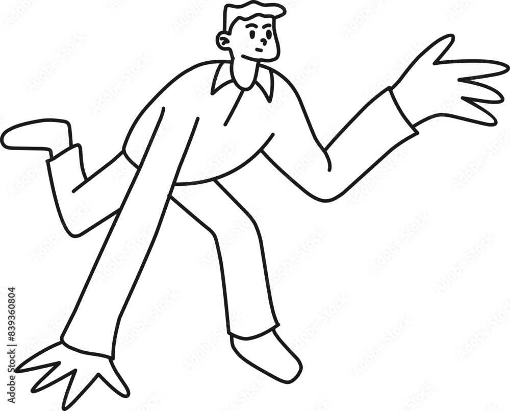 People Activity Illustration Line Element People Activity Illustration Line Element