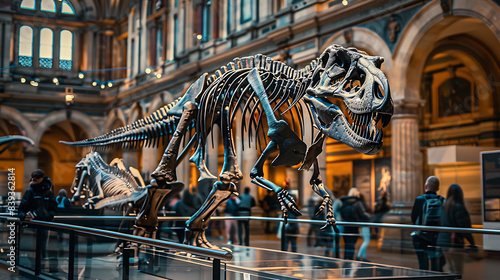 dinosaur bones Attractive things in museums