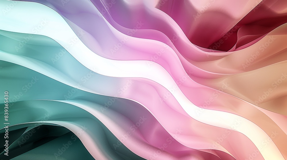 Fototapeta premium stunning award-winning minimalist abstract background for web design, muted pastel colors, 