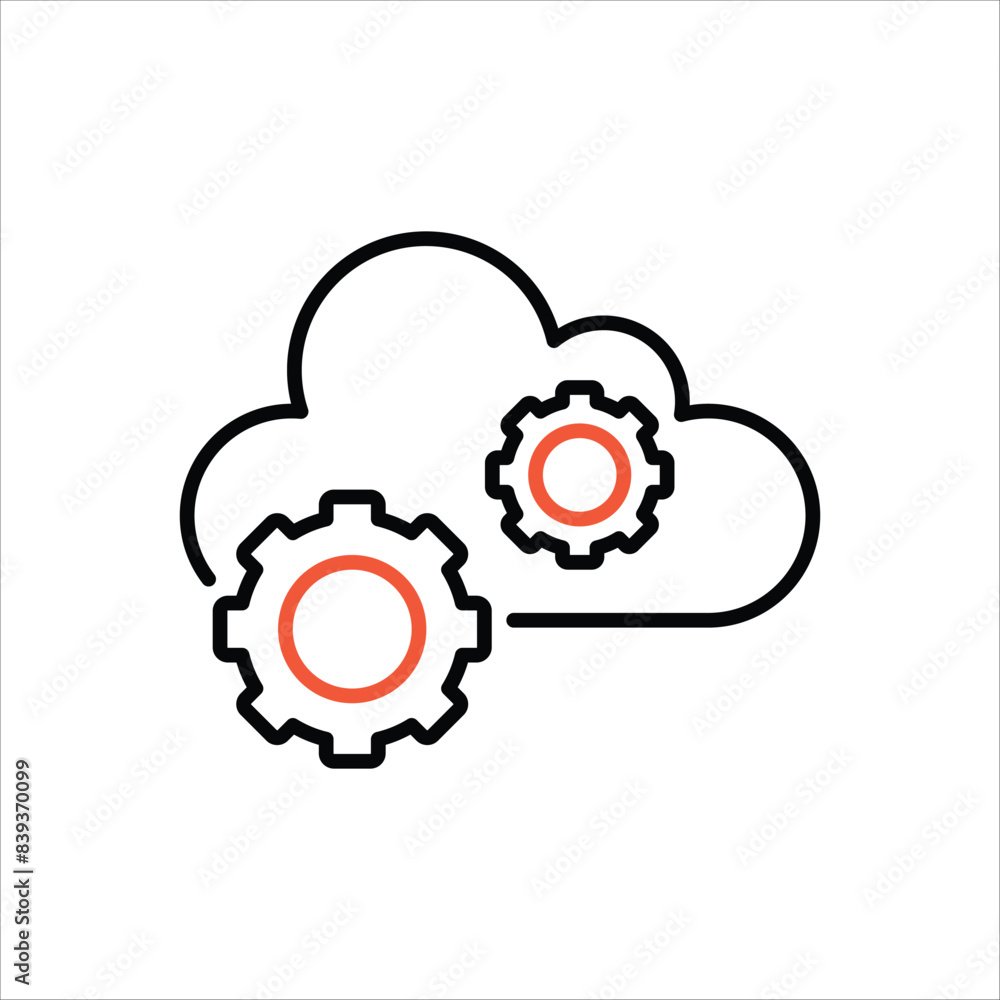 Artificial Intelligence vector icon Artificial Intelligence vector icon