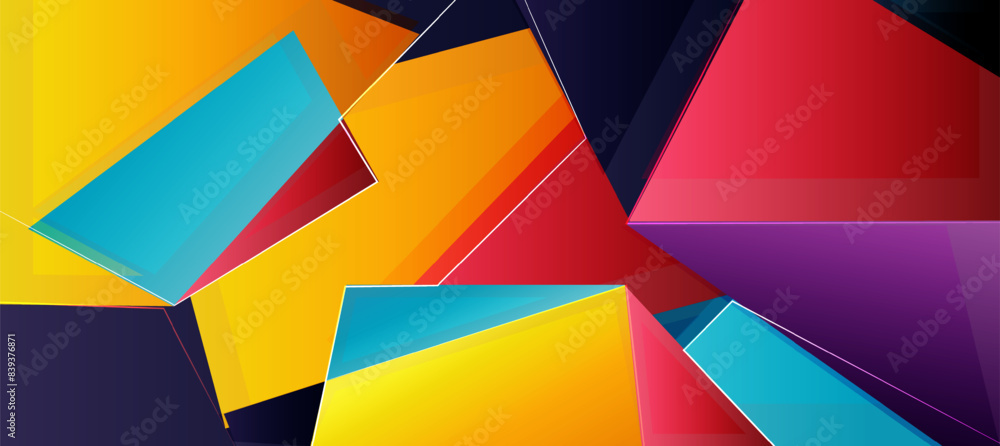 Vibrant and colorful abstract background designed Vibrant and colorful abstract background designed