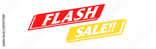 Flash sale promotional design,discount shopping,Flash sale badges