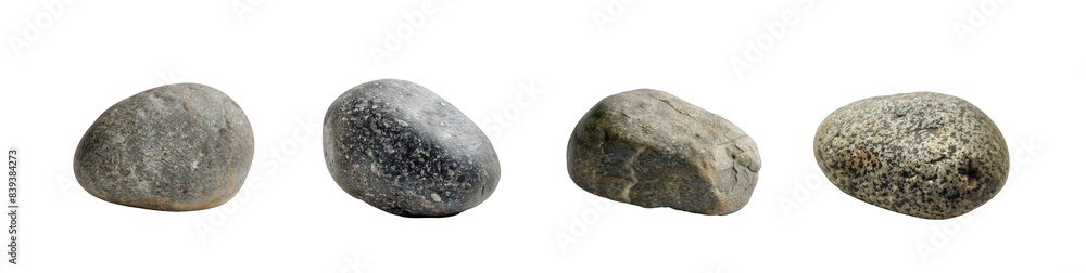 The theme of this image is pebbles, highlighting their natural beauty and decorative qualities isolated on transparent background cutout png The theme of this image is pebbles, highlighting their natural beauty and decorative qualities isolated on transparent background cutout png