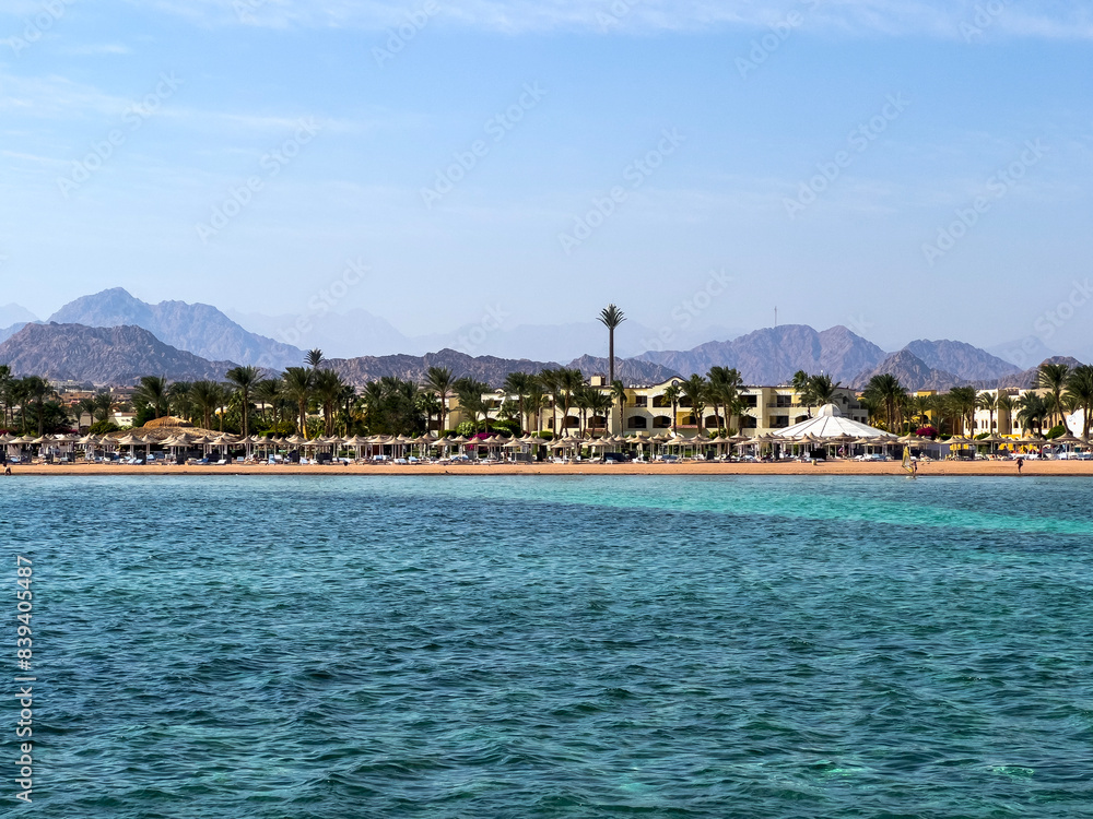 Fototapeta premium Coast of Sharm El Sheikh in Egypt