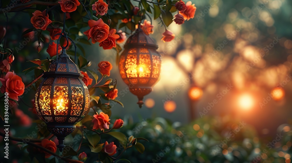 Obraz premium Celebrate Islamic New Year with Stunning Wallpaper Backgrounds